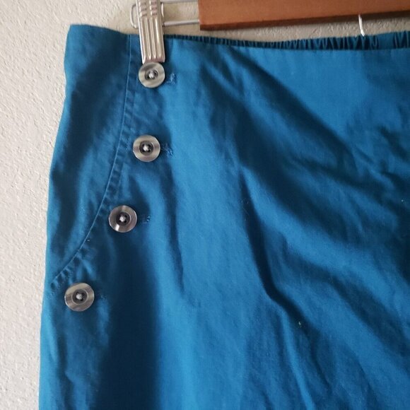 Women's House of Aama High Elastic Waist Pants Target BHM - Blue XXL - Picture 6 of 16